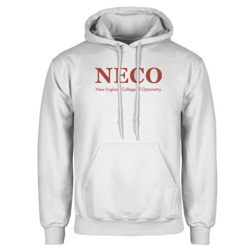 White Fleece Hoodie with NECO Logo