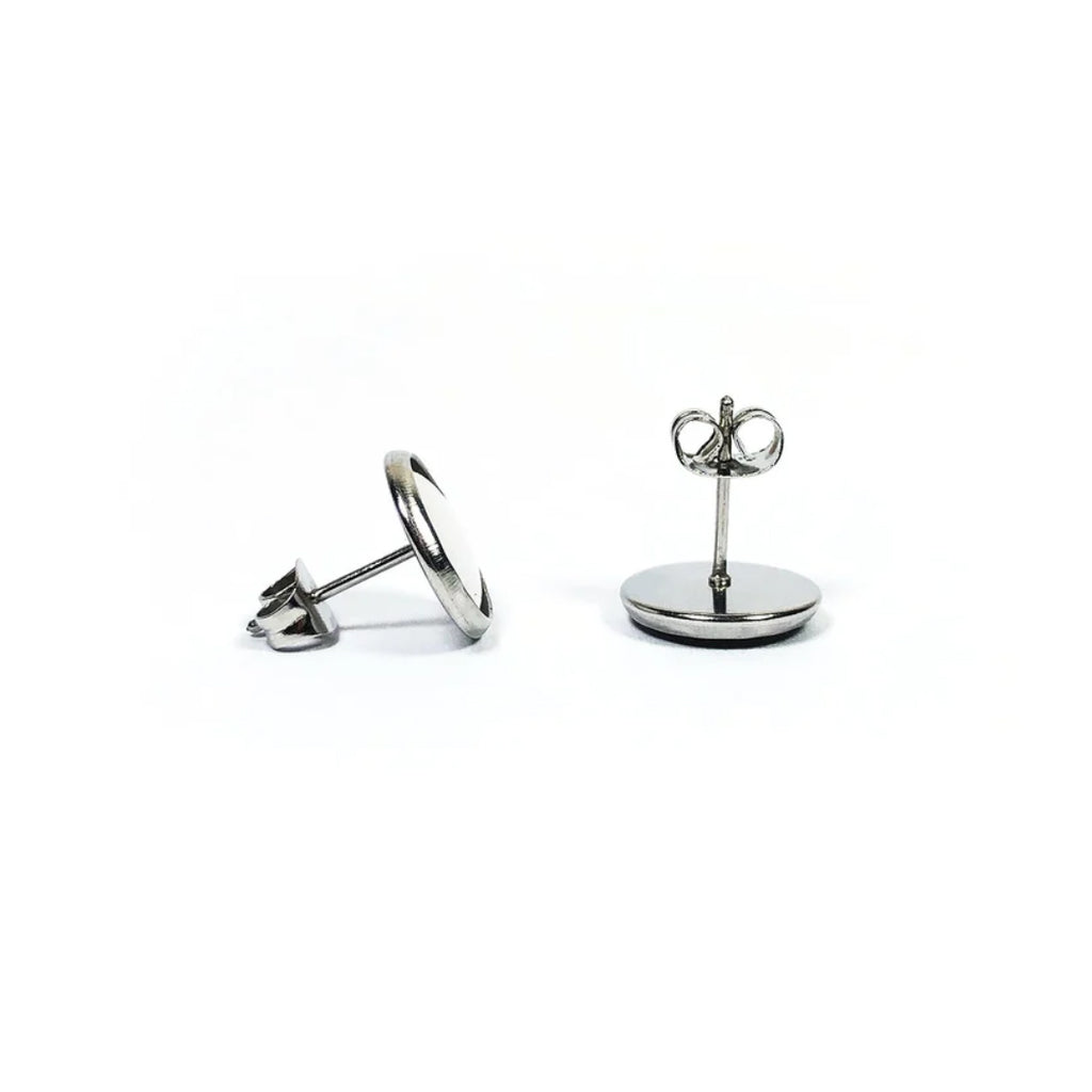 Eye Chart Stud Earrings